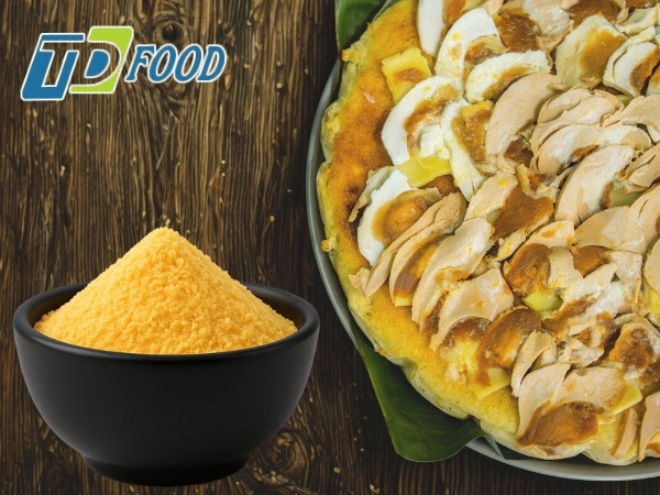 Bột trứng muối nguyên chất giúp tạo nên hương vị snack ngon - độc - lạ